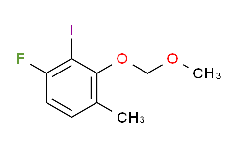 1-Fluoro-2-iodo-3-(methoxymethoxy)-4-methylbenzene