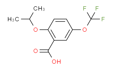 2-isopropoxy-5-(trifluoromethoxy)benzoic acid