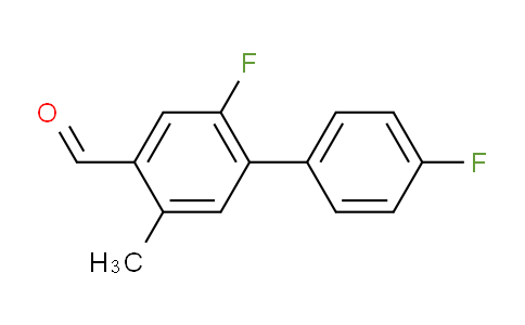 2,4'-Difluoro-5-methyl-[1,1'-biphenyl]-4-carbaldehyde