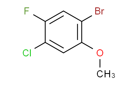 1-Bromo-4-chloro-5-fluoro-2-methoxybenzene