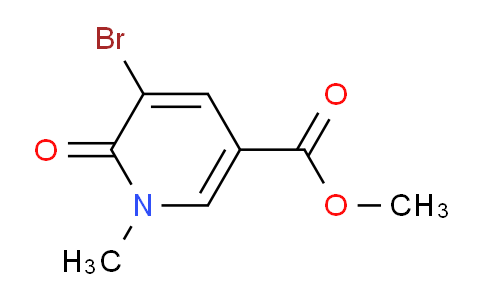 methyl 5-bromo-1-methyl-6-oxo-1,6-dihydropyridine-3-carboxylate