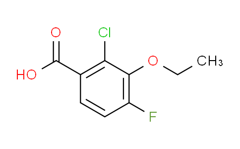 2-Chloro-3-ethoxy-4-fluorobenzoic acid