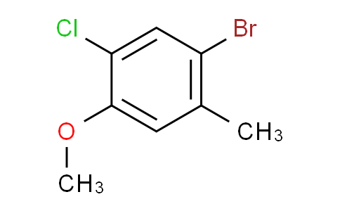 4-溴-2-氯-5-甲基苯甲醚
