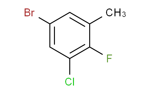 5-Bromo-1-chloro-2-fluoro-3-methylbenzene