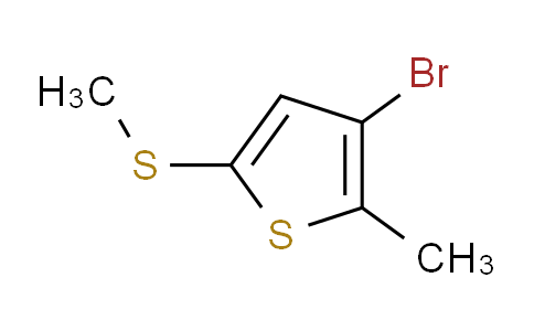 3-Bromo-2-methyl-5-(methylthio)thiophene