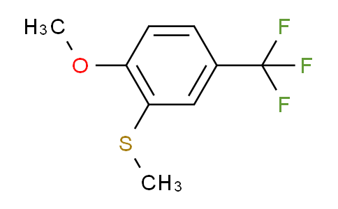 (2-Methoxy-5-(trifluoromethyl)phenyl)(methyl)sulfane