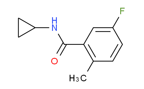 N-Cyclopropyl-5-fluoro-2-methylbenzamide