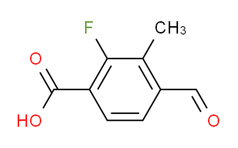 2-Fluoro-4-formyl-3-methylbenzoic acid