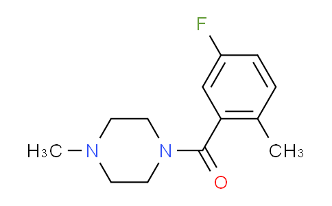 (5-Fluoro-2-methylphenyl)(4-methylpiperazin-1-yl)methanone