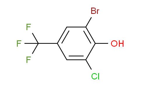 2-Bromo-6-chloro-4-(trifluoromethyl)phenol