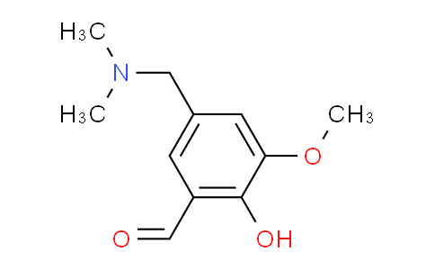 5-((Dimethylamino)methyl)-2-hydroxy-3-methoxybenzaldehyde