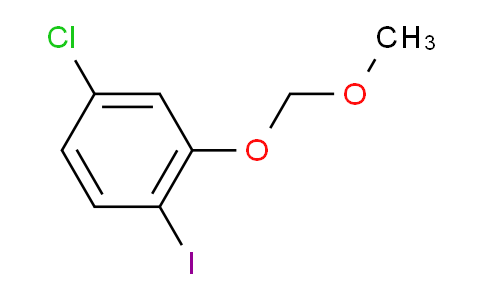 4-Chloro-1-iodo-2-(methoxymethoxy)benzene