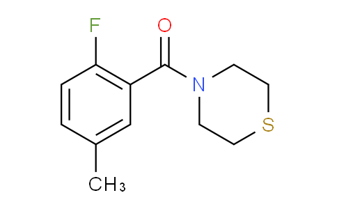 (2-Fluoro-5-methylphenyl)(thiomorpholino)methanone