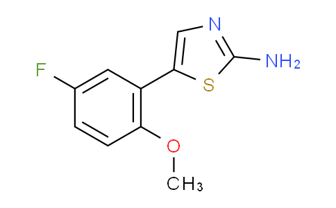 5-(5-Fluoro-2-methoxyphenyl)thiazol-2-amine