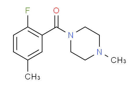 (2-Fluoro-5-methylphenyl)(4-methylpiperazin-1-yl)methanone