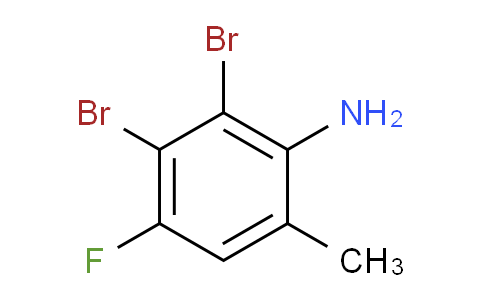2,3-dibromo-4-fluoro-6-methylaniline
