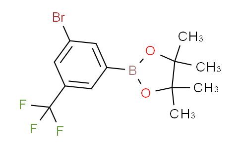 2-(3-Bromo-5-(trifluoromethyl)phenyl)-4,4,5,5-tetramethyl-1,3,2-dioxaborolane
