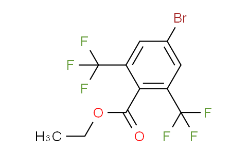 Ethyl 4-bromo-2,6-bis(trifluoromethyl)benzoate