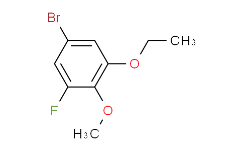 5-bromo-1-ethoxy-3-fluoro-2-methoxybenzene