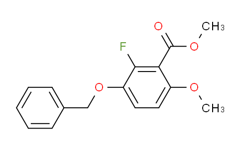 Methyl 3-(benzyloxy)-2-fluoro-6-methoxybenzoate