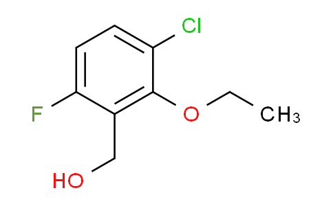 (3-chloro-2-ethoxy-6-fluorophenyl)methanol