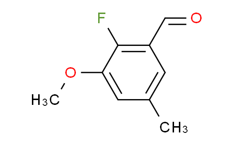 2-Fluoro-3-methoxy-5-methylbenzaldehyde