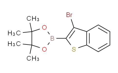 2-(3-Bromobenzo[b]thiophen-2-yl)-4,4,5,5-tetramethyl-1,3,2-dioxaborolane