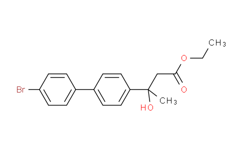 Ethyl 3-(4'-bromo-[1,1'-biphenyl]-4-yl)-3-hydroxybutanoate