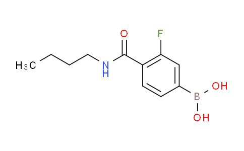 4-(Butylcarbamoyl)-3-fluorophenylboronic acid