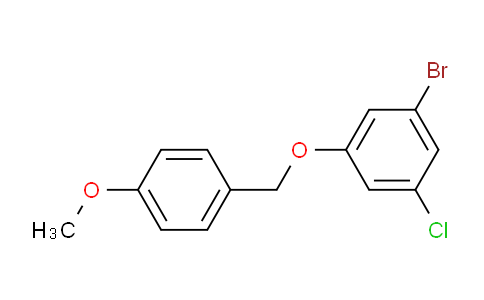1-bromo-3-chloro-5-((4-methoxybenzyl)oxy)benzene