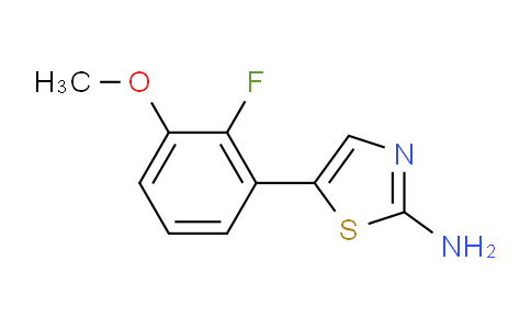 5-(2-Fluoro-3-methoxyphenyl)thiazol-2-amine