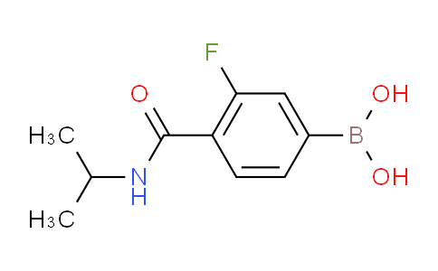 3-Fluoro-4-(isopropylcarbamoyl)phenylboronic acid
