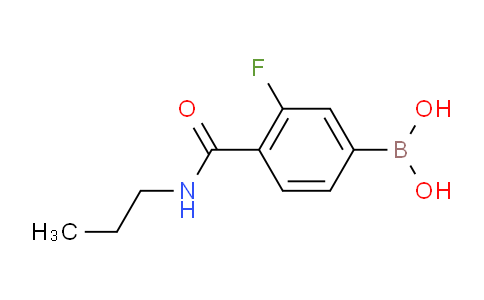 3-氟-4-(丙基氨甲酰基)苯基硼酸