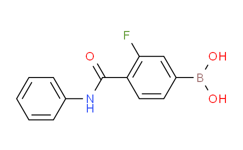 3-Fluoro-4-(phenylcarbamoyl)phenylboronic acid