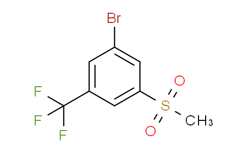 1-BROMO-3-(METHYLSULFONYL)-5-(TRIFLUOROMETHYL)BENZENE