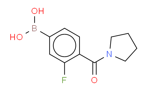 3-Fluoro-4-(pyrolidine-1-carbonyl)phenylboronic acid