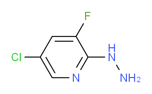 5-Chloro-3-fluoro-2-hydrazinylpyridine