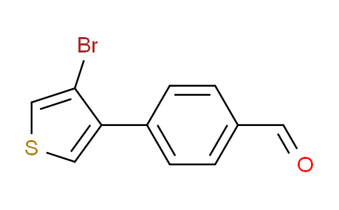 4-(4-Bromothiophen-3-yl)benzaldehyde