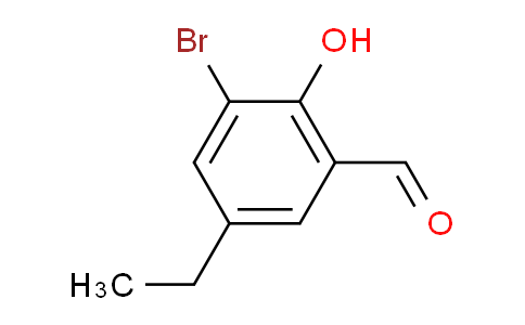3-Bromo-5-ethyl-2-hydroxybenzaldehyde