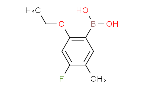 2-Ethoxy-4-fluoro-5-methylphenylboronic acid