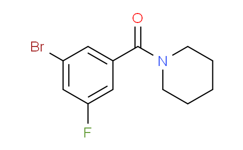 (3-Bromo-5-fluorophenyl)(piperidin-1-yl)methanone