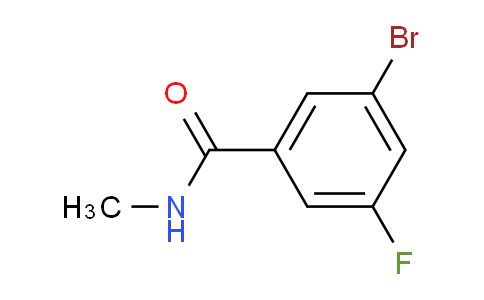 3-Bromo-5-fluoro-N-methylbenzamide