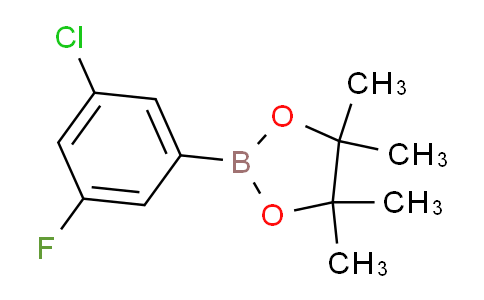2-(3-chloro-5-fluorophenyl)-4,4,5,5-tetramethyl-1,3,2-dioxaborolane