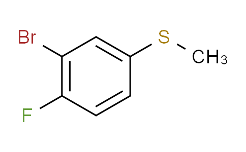 (3-bromo-4-fluorophenyl)(methyl)sulfane