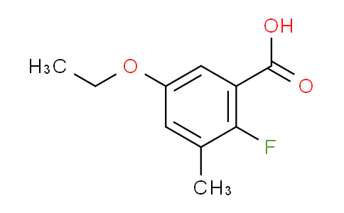 5-Ethoxy-2-fluoro-3-methylbenzoic acid