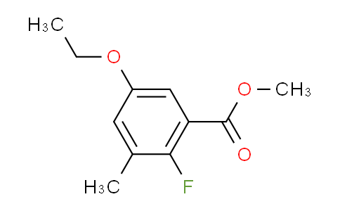 Methyl 5-ethoxy-2-fluoro-3-methylbenzoate