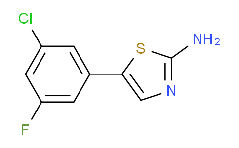 5-(3-Chloro-5-fluorophenyl)thiazol-2-amine