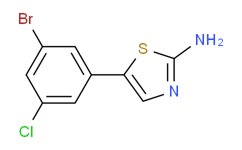 5-(3-Bromo-5-chlorophenyl)thiazol-2-amine