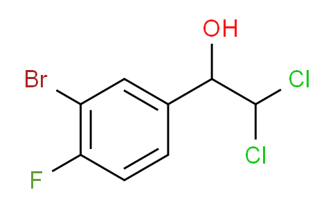1-(3-bromo-4-fluorophenyl)-2,2-dichloroethanol