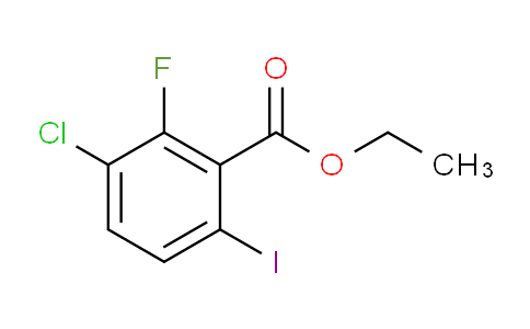 Ethyl 3-chloro-2-fluoro-6-iodobenzoate